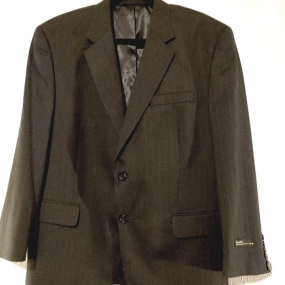 New Dark Gray Suit Coat s 42S - Picture 3 of 10